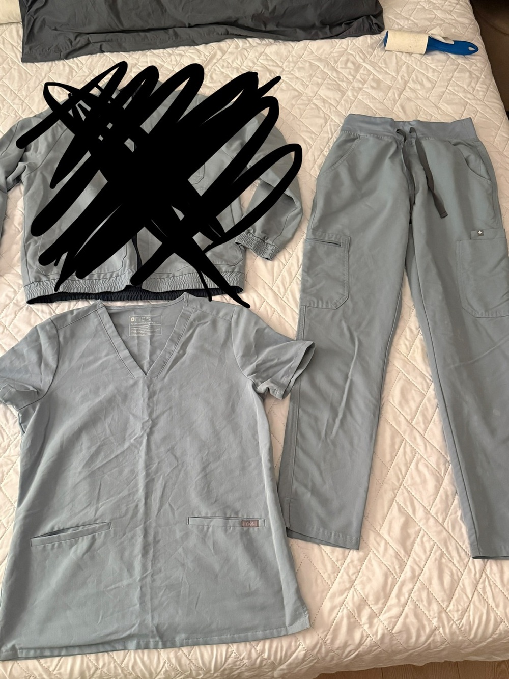 Dusty Blue Figs set